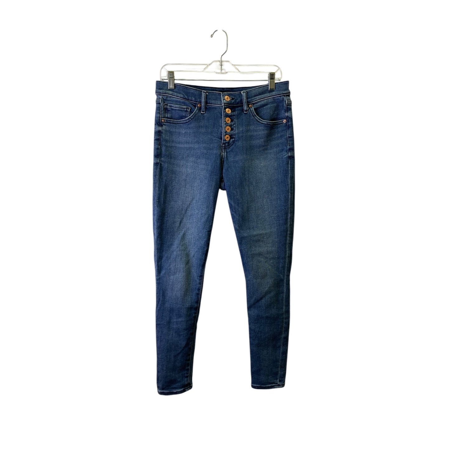 Jeans Skinny By Express In Blue, Size:8