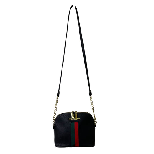 Crossbody By Steve Madden In Black & Red, Size:Medium