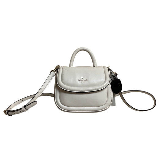 Crossbody Designer By Kate Spade In Cream, Size:Small