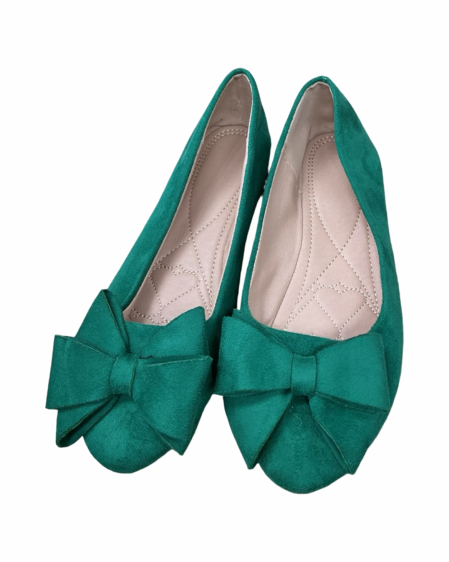 Shoes Flats By Clothes Mentor In Green, Size:8