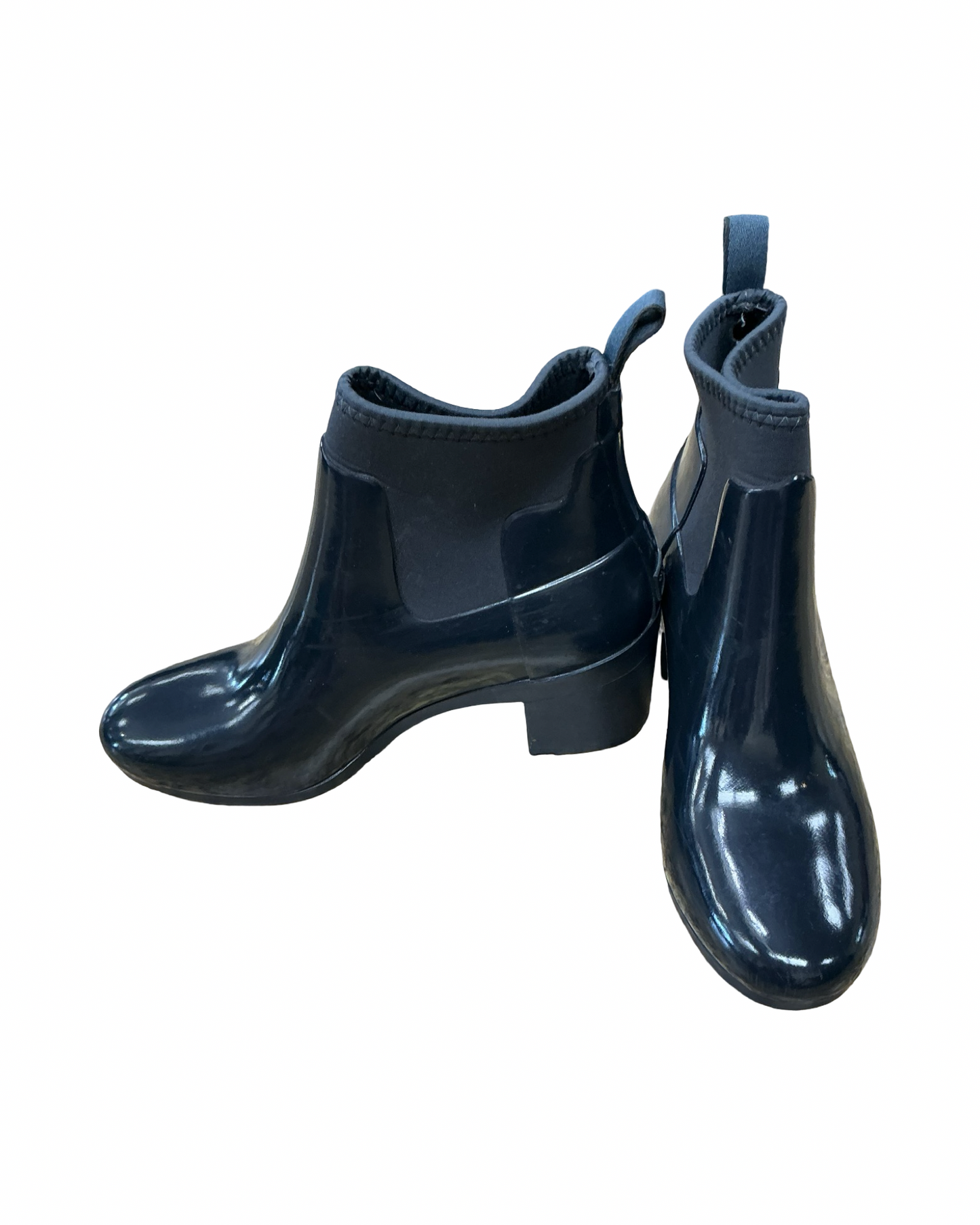 Boots Rain By Hunter In Navy, Size:9