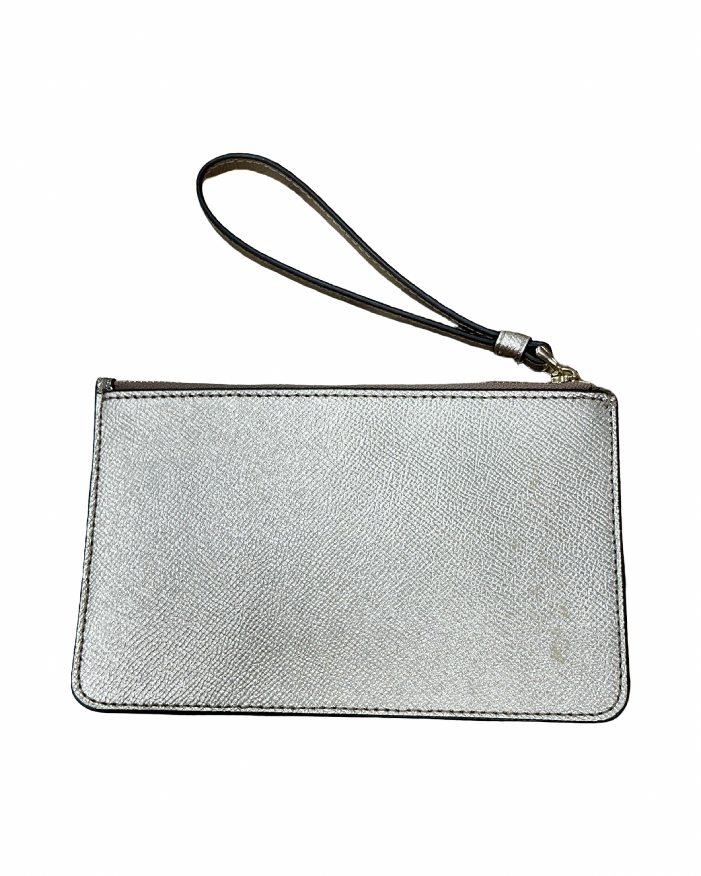 Wristlet Designer By Coach In Gold, Size:Small