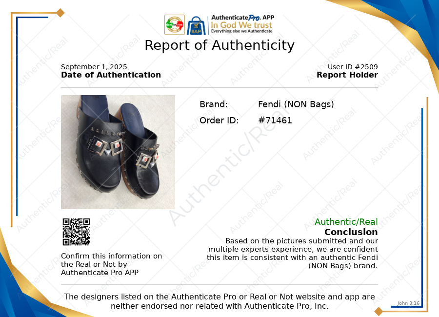 (Monster) Faces Spiked Leather Clogs Luxury Designer By Fendi In Black, Size: US 8 (IT 38)