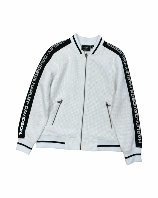 Jacket Other By Harley Davidson In White, Size:Xl