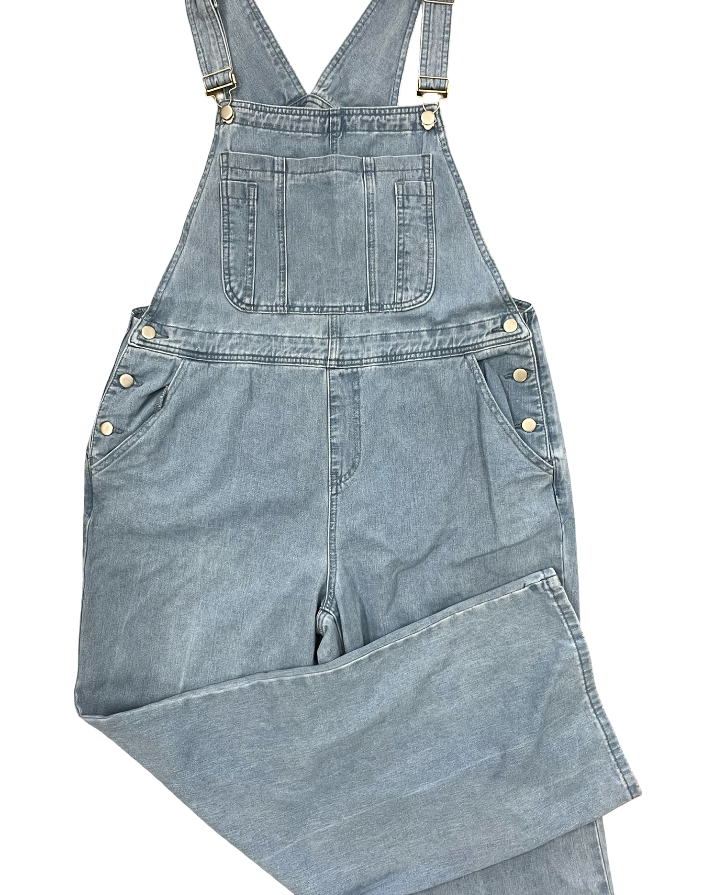 Overalls By Fashion Nova In Blue, Size:14
