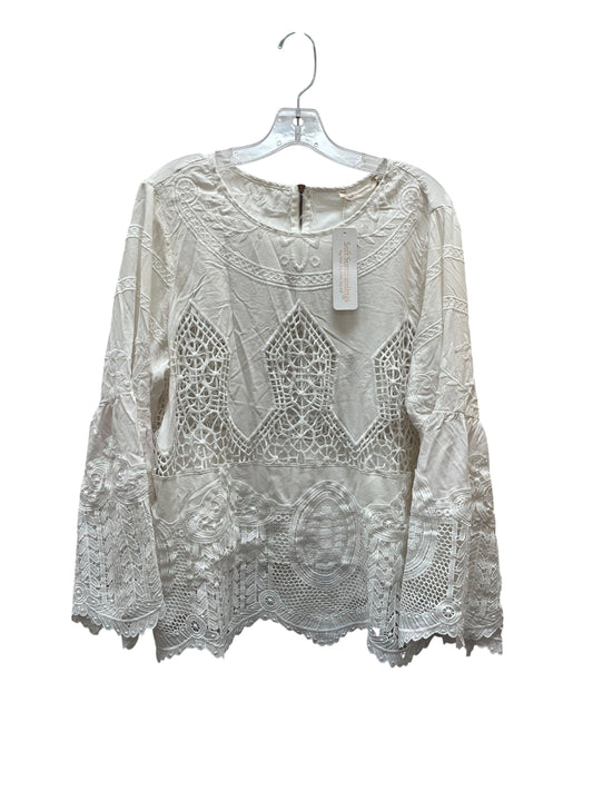 Top Ls Basic By Soft Surroundings In White, Size:Xl