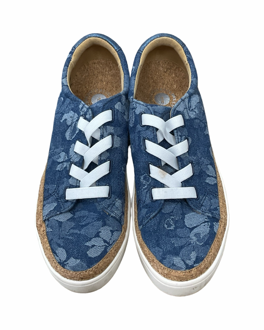 Shoes Athletic By Clothes Mentor In Blue, Size:9
