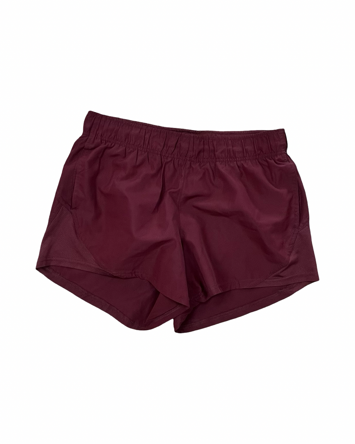 Athletic Shorts By Athletic Works In Maroon, Size:M