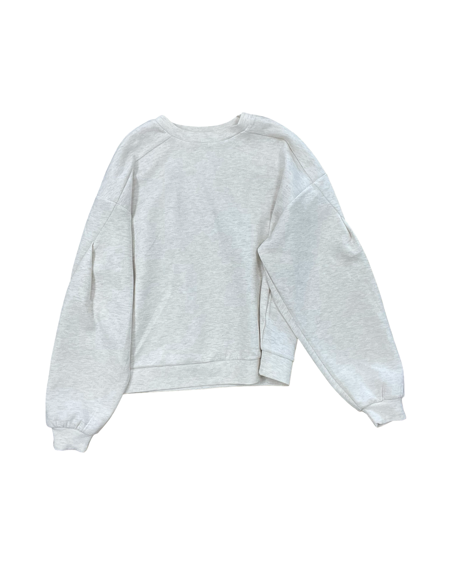 Sweatshirt Collar By Avia In Cream, Size:S