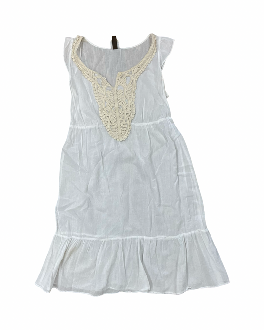 Dress Casual Midi By Sonoma In White, Size:S