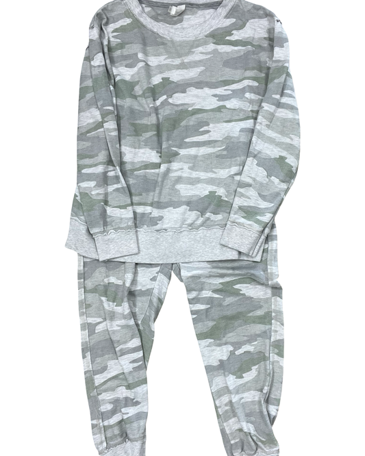 Lounge Set Pants By Clothes Mentor In Camouflage Print, Size:M
