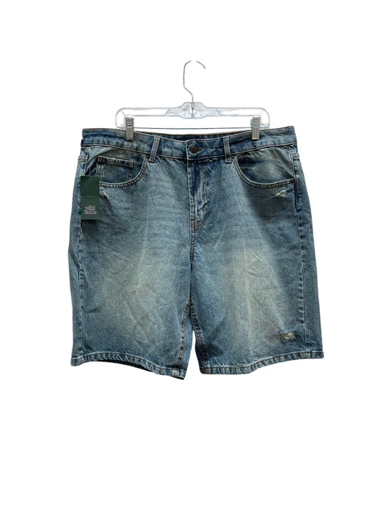 Shorts By Wild Fable In Blue Denim, Size:14