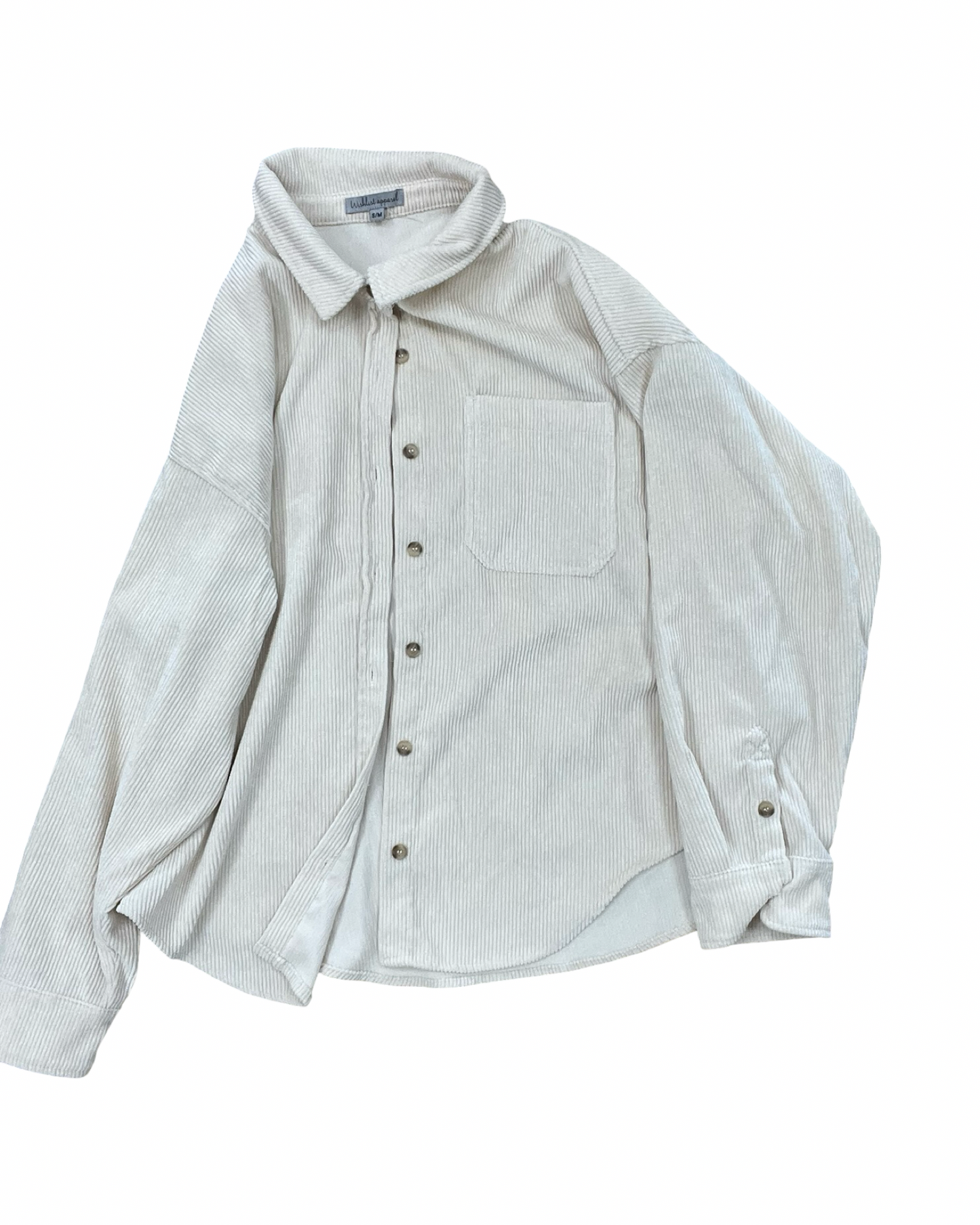 Blouse Ls By Wishlist In Cream, Size:M