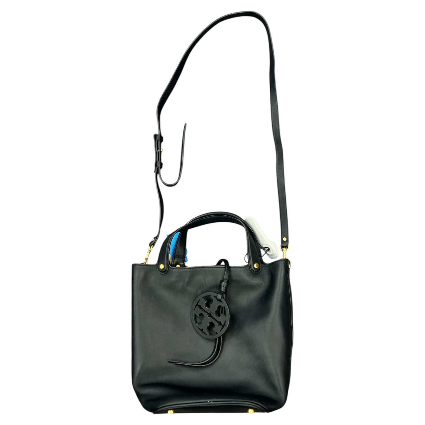 Handbag Designer By Tory Burch In Black, Size:Medium