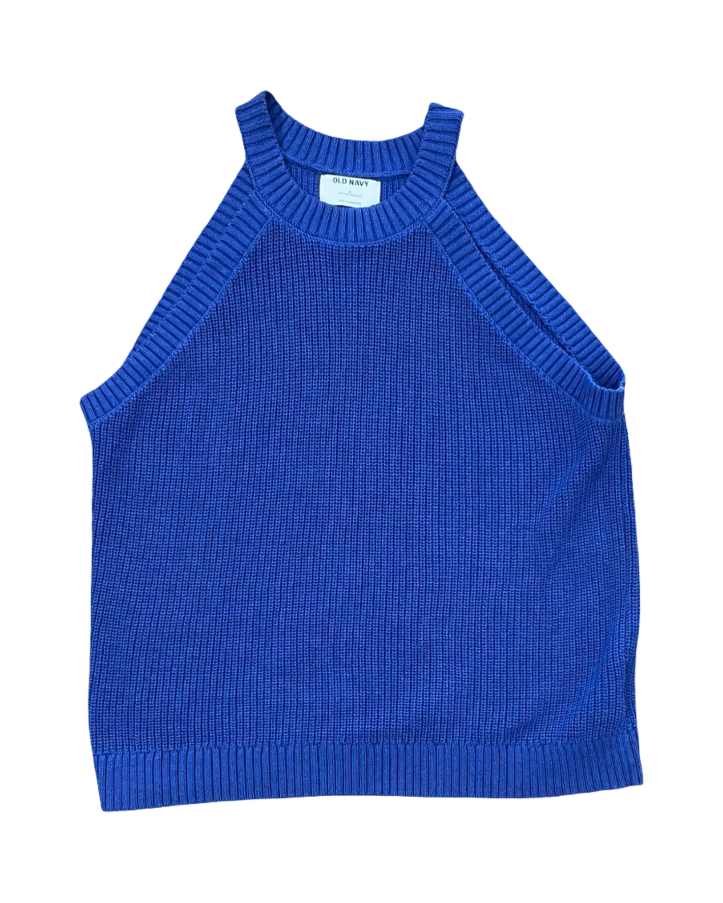 Top Sleeveless By Old Navy In Blue, Size:Xl