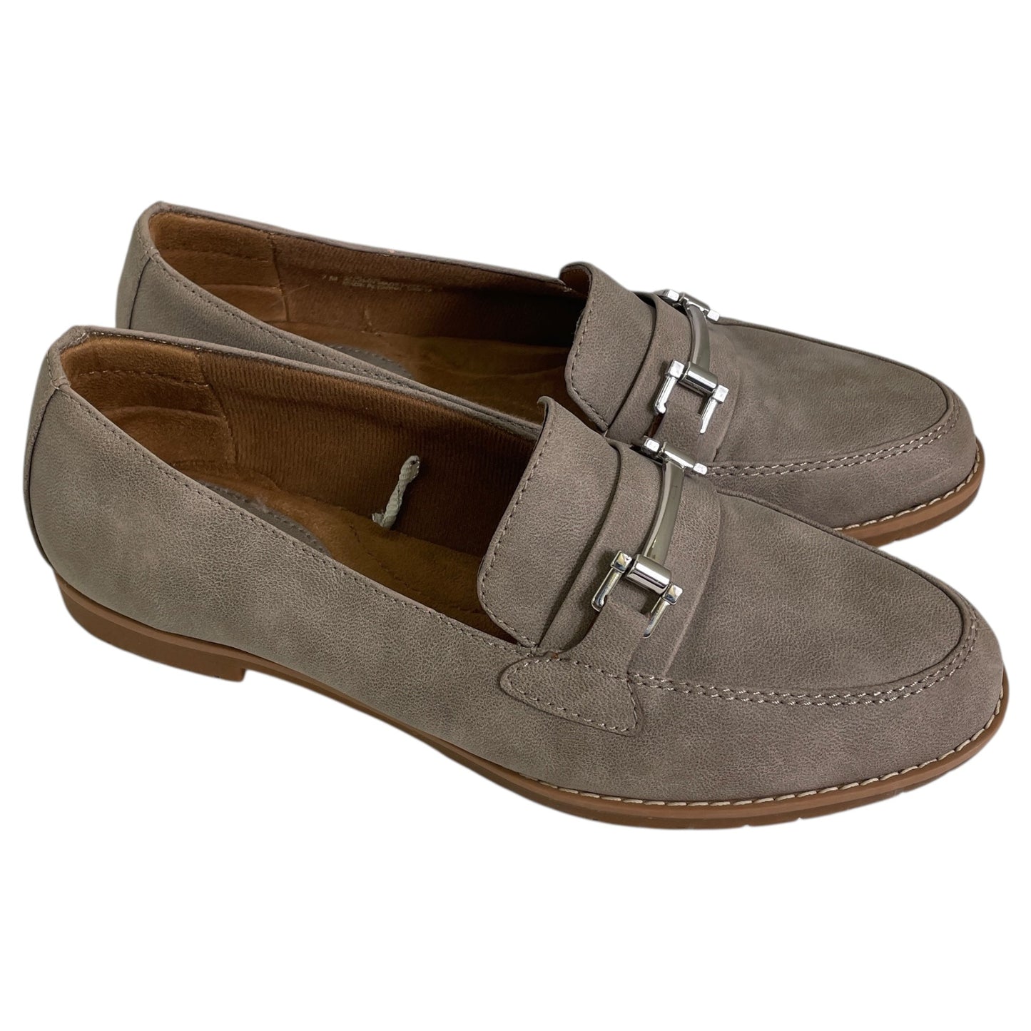 Shoes Flats By Sofft In Taupe, Size:7.5