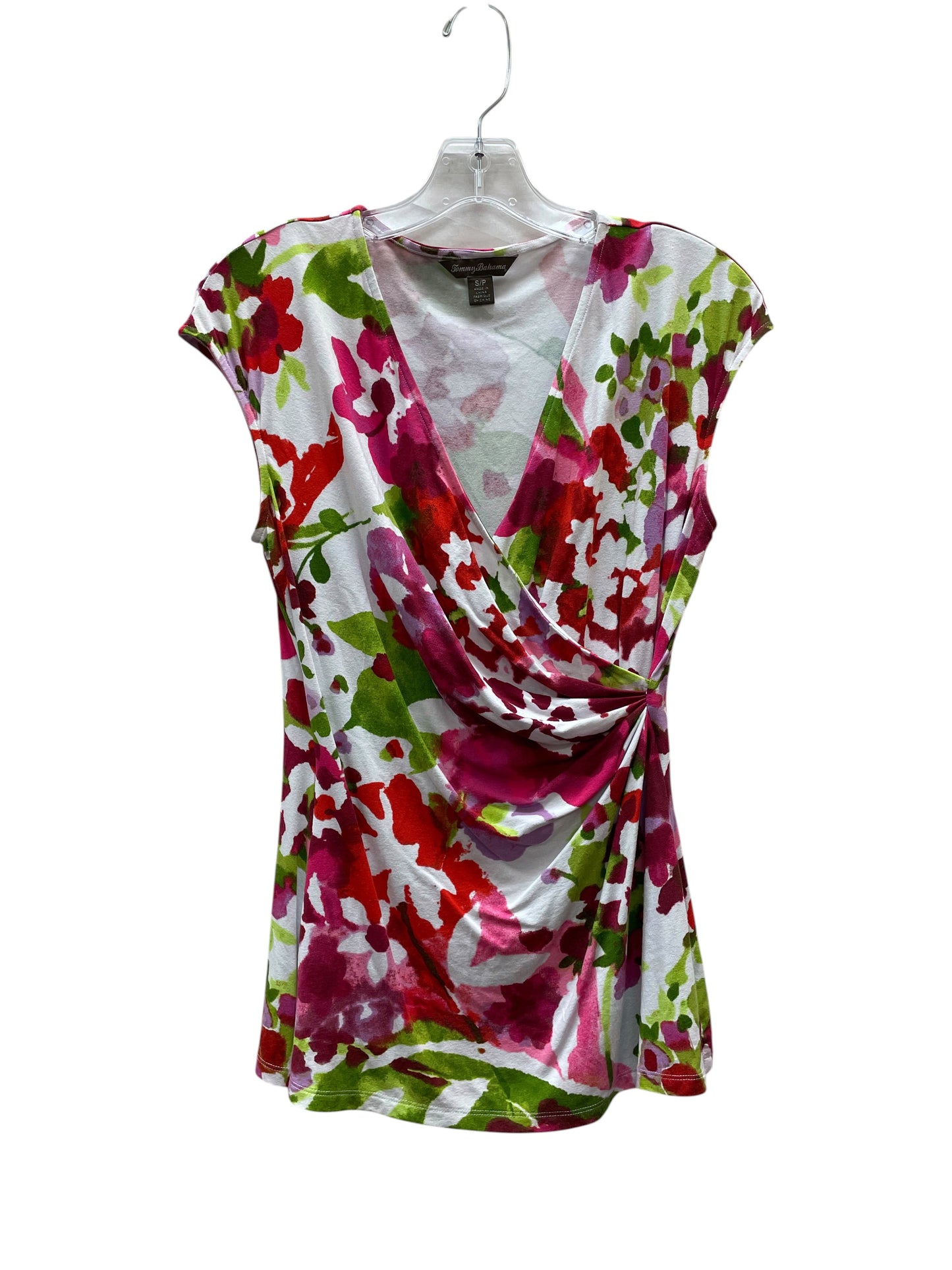 Top Sleeveless By Tommy Bahama In Floral Print, Size:Sp