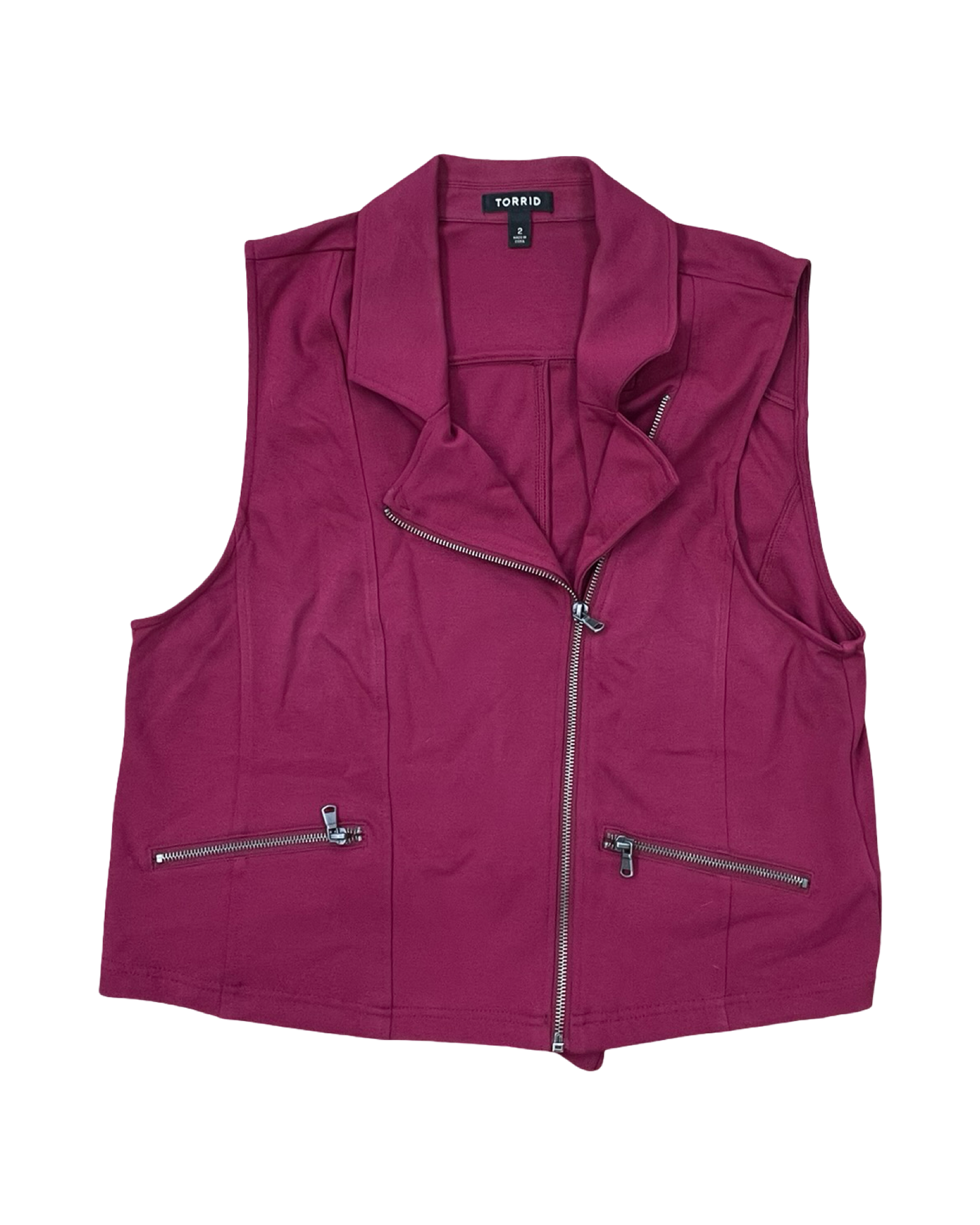 Vest Other By Torrid In Pink, Size:2X