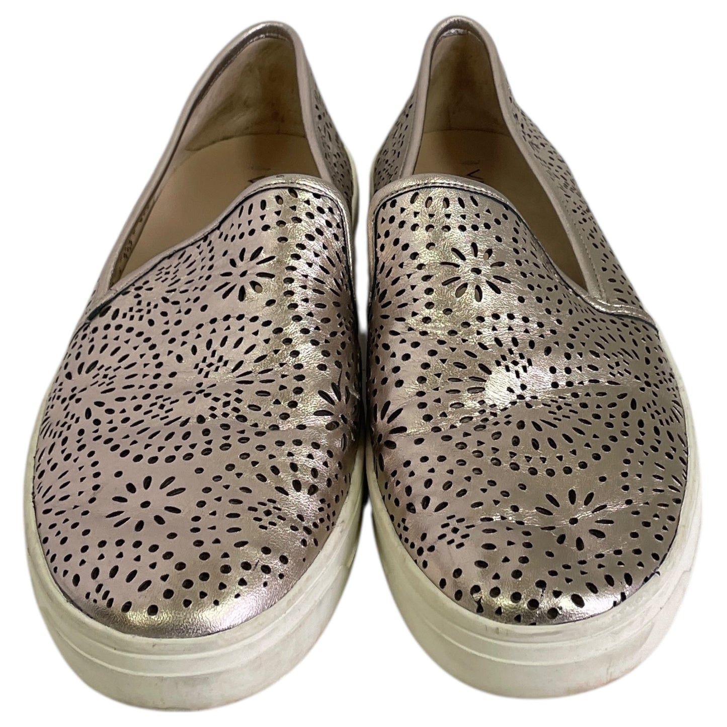 Shoes Flats By Via Spiga In Gold, Size:7