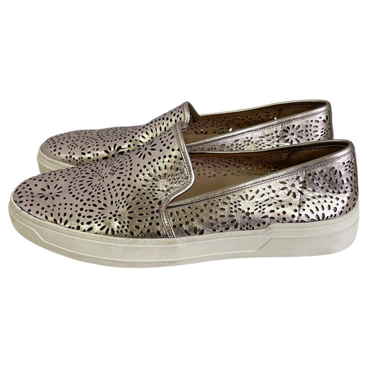 Shoes Flats By Via Spiga In Gold, Size:7