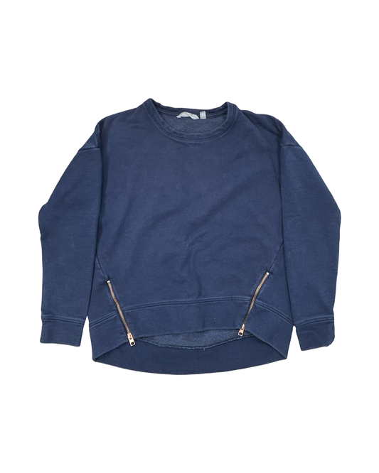 Athletic Sweatshirt Crewneck By Athleta In Blue, Size:S