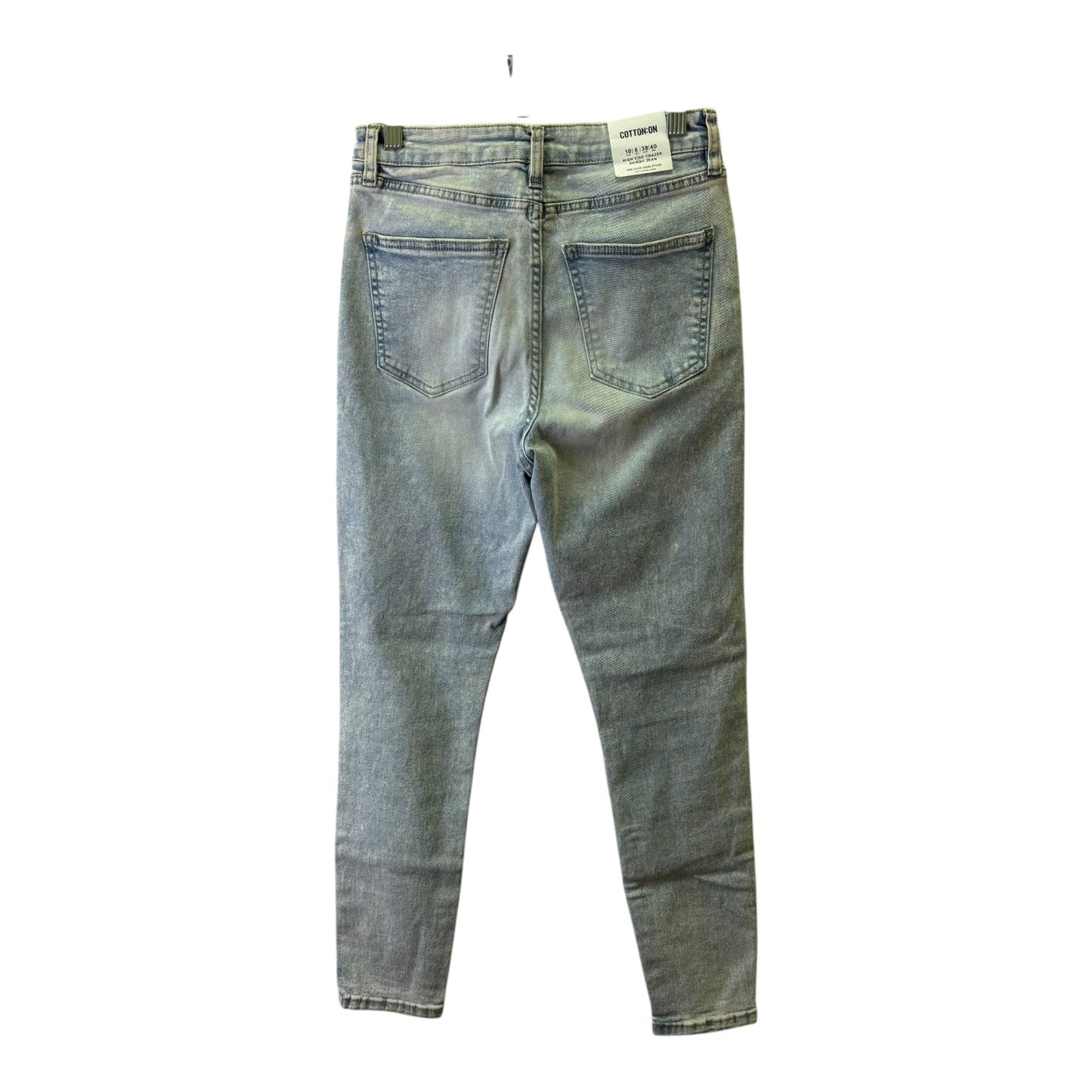 Jeans Skinny By Cotton On In Blue Denim, Size:6