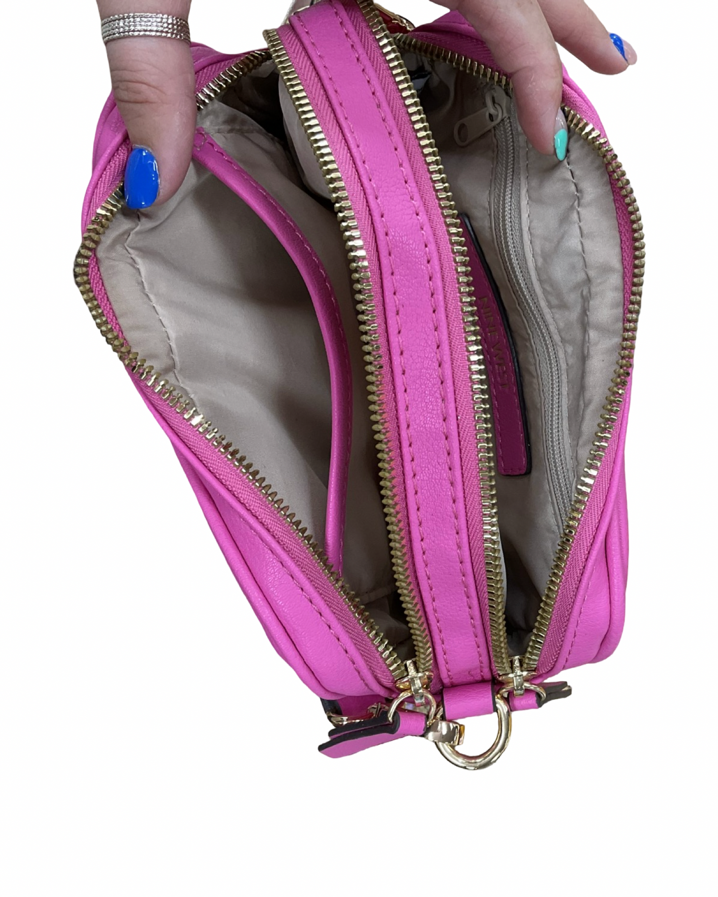 Crossbody By Nine West In Pink, Size:Medium