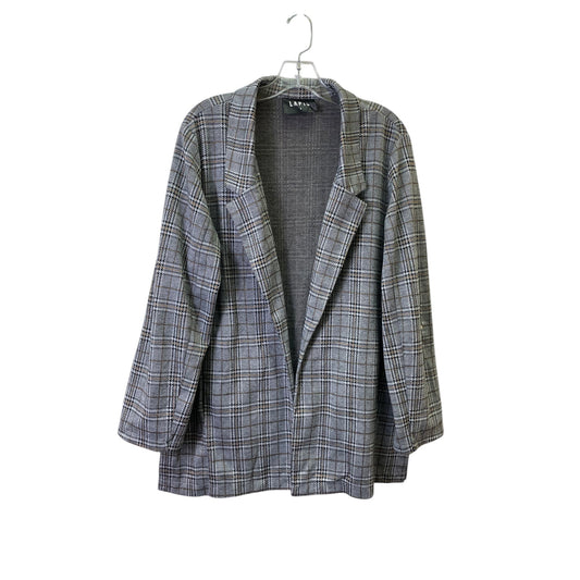 Blazer By Lapis In Plaid Pattern, Size:L