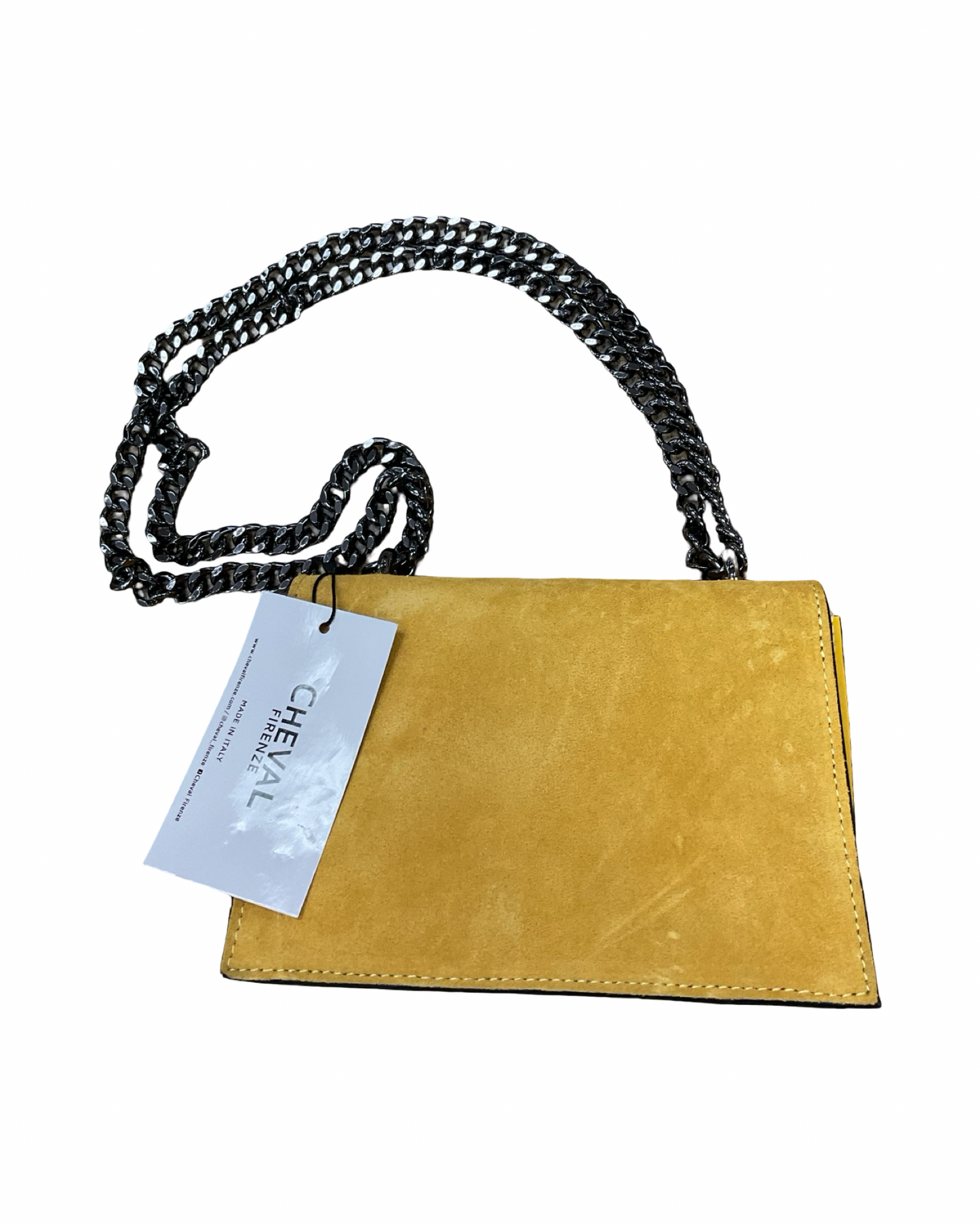 Handbag By Clothes Mentor In Yellow, Size:Medium