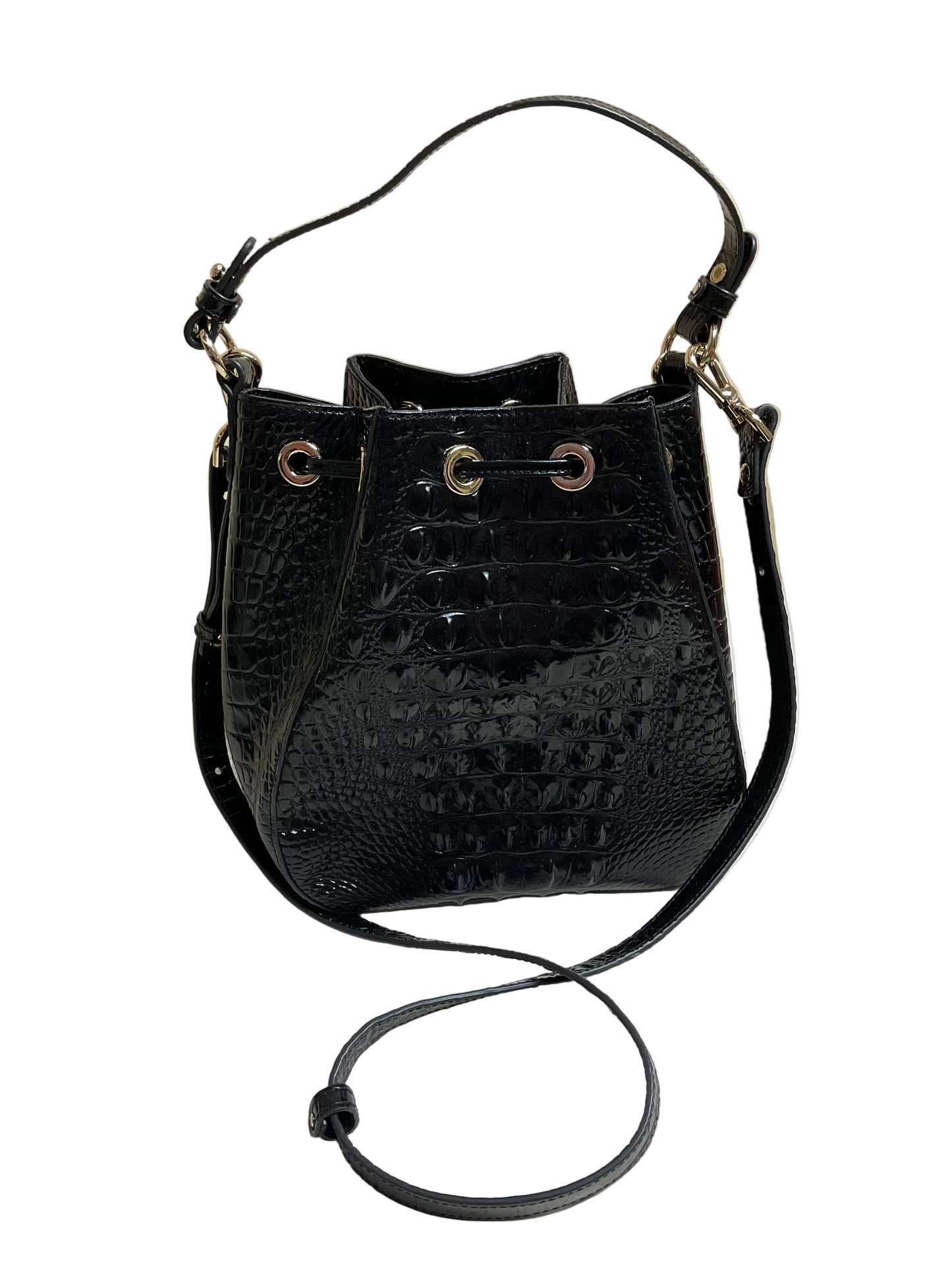 Handbag Designer By Brahmin In Black, Size:Medium