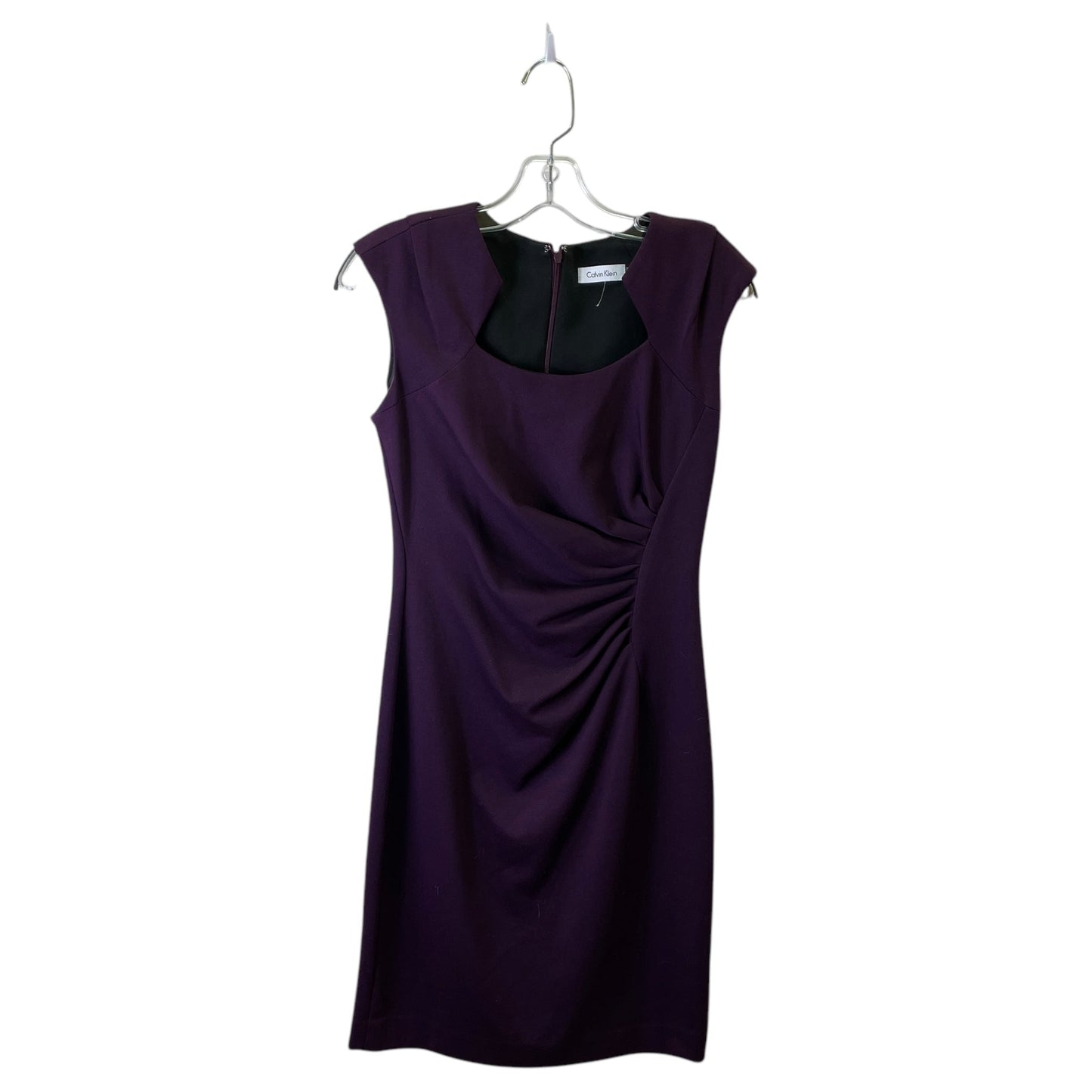 Dress Party Short By Calvin Klein In Purple, Size:S