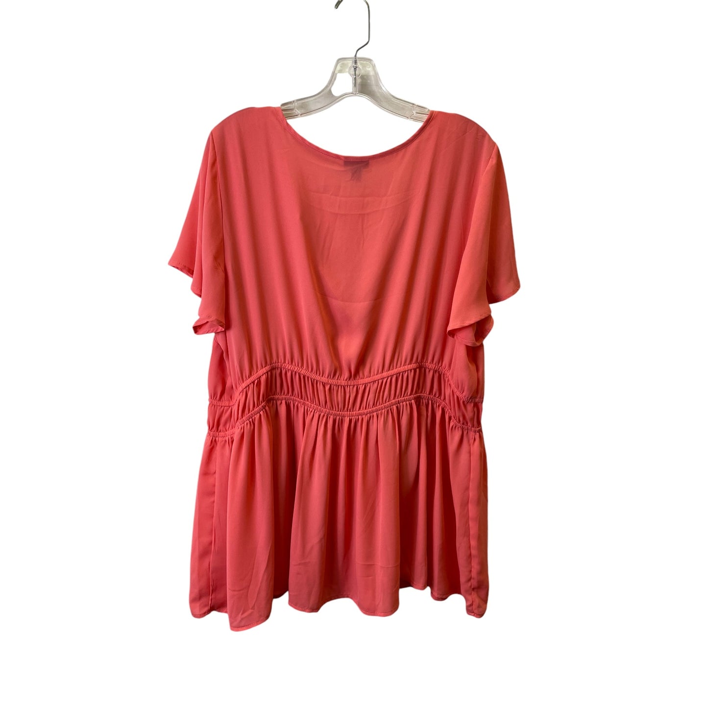 Top Ss Basic By Torrid In Coral, Size:2X