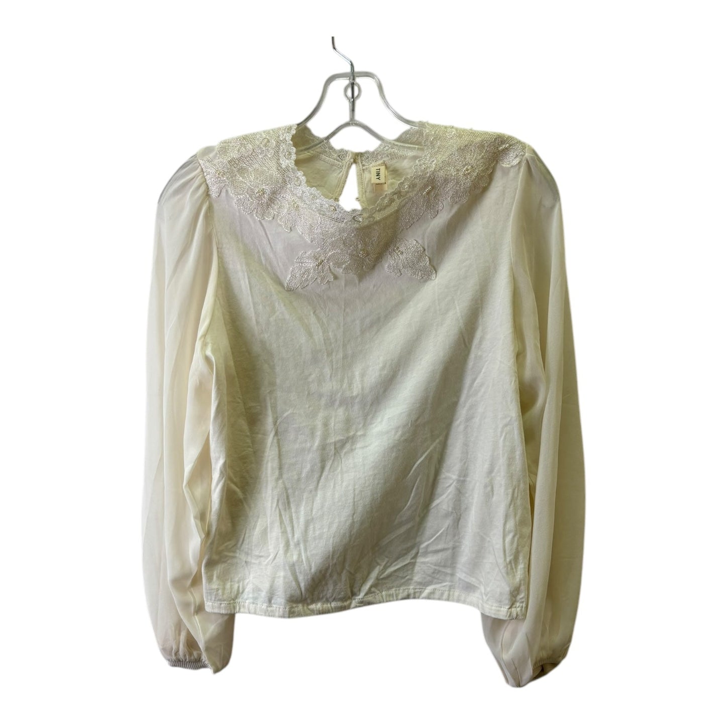Top Ls By Tiny In Cream, Size:Xs