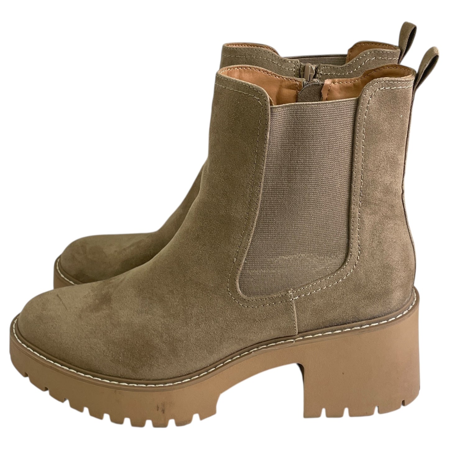 Boots Combat By Universal Thread In Tan, Size:11