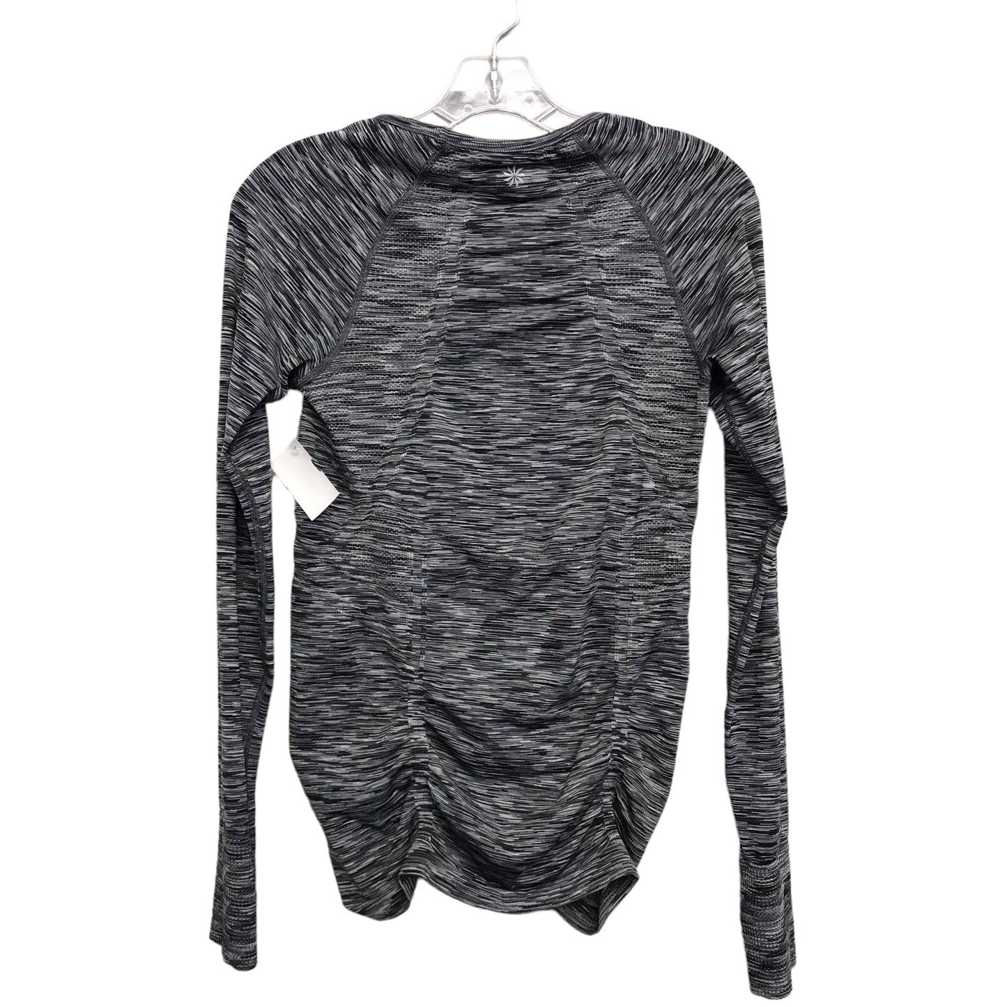 Athletic Top Ls Crewneck By Athleta In Black, Size:S