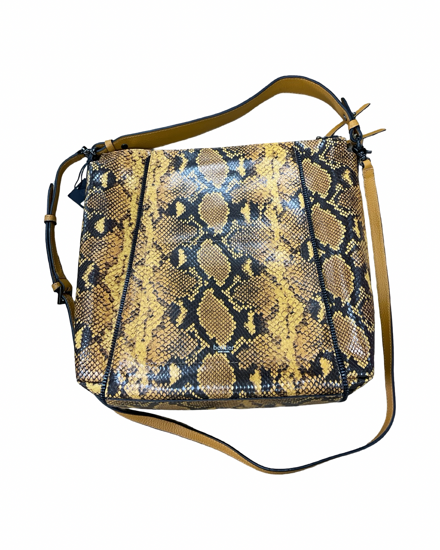 Handbag By Botkier In Black & Yellow, Size:Large
