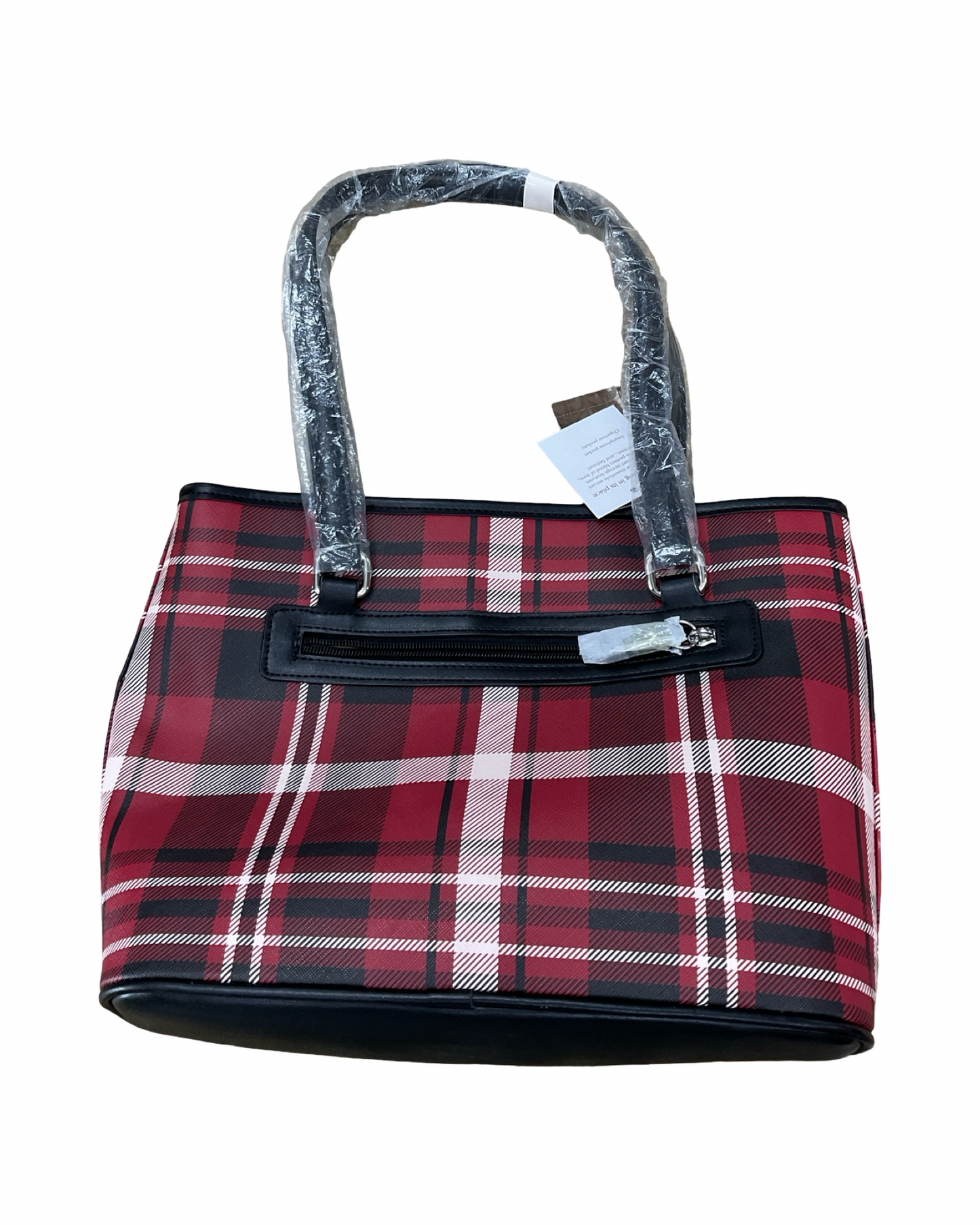 Handbag By Giani Bernini In Black & Red, Size:Medium