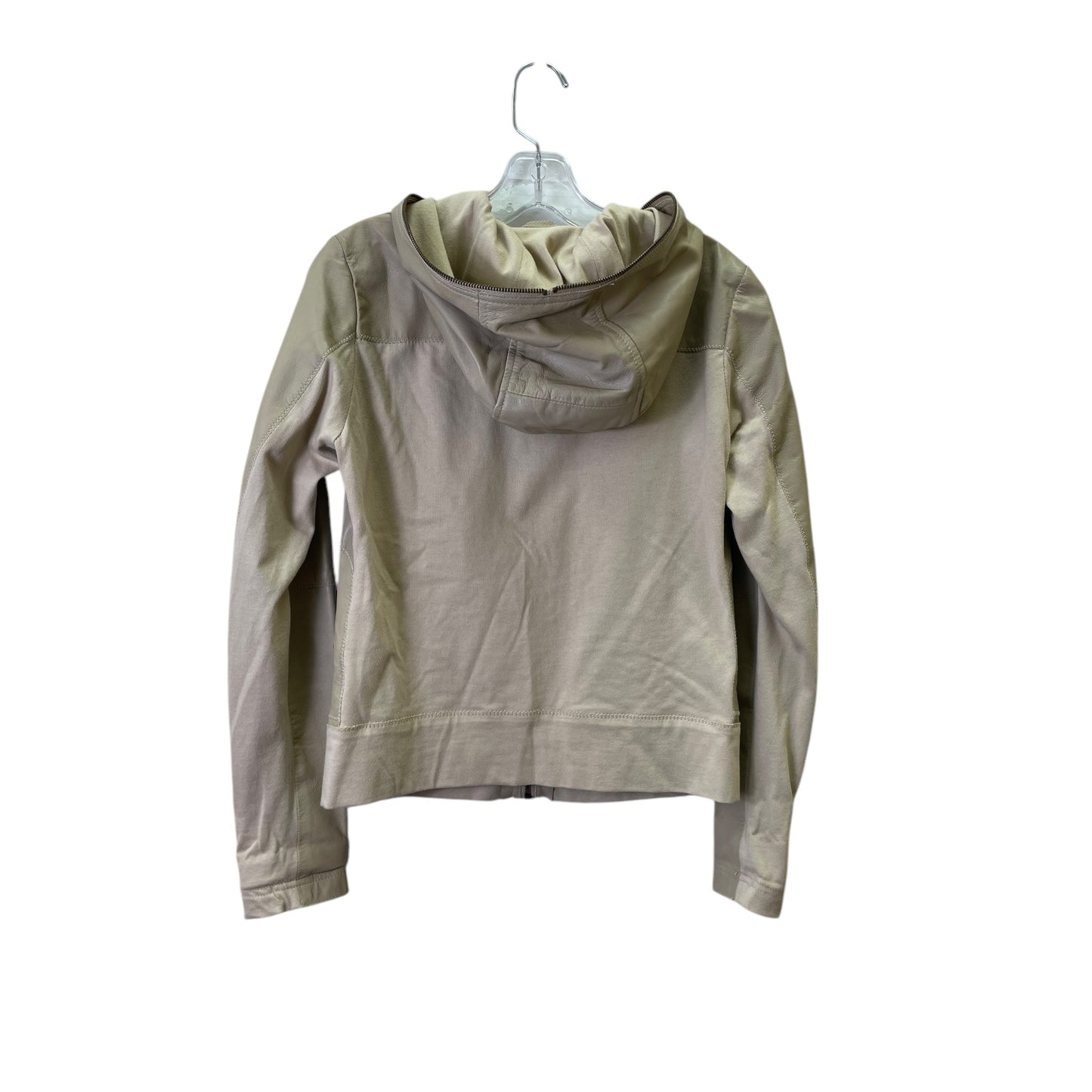 Jacket Leather By Laundry In Taupe, Size:S