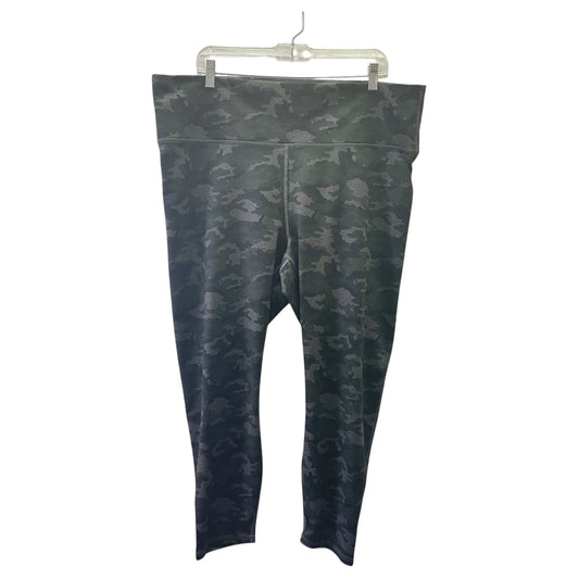 Athletic Leggings By Fabletics In Camouflage Print, Size:2X