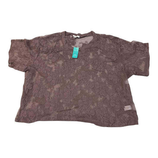 Top Ss By Maurices In Brown, Size:Xxl