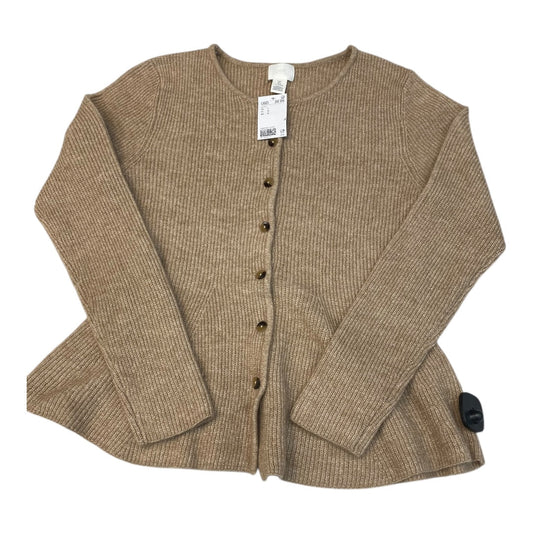 Sweater Cardigan By H&M In Brown, Size:L