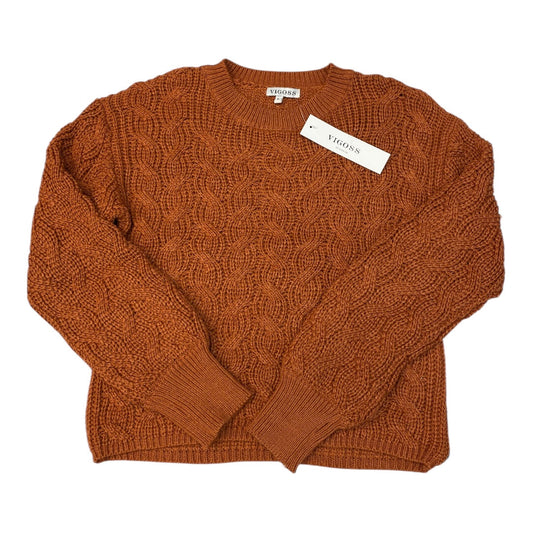 Sweater By Vigoss In Copper, Size:L
