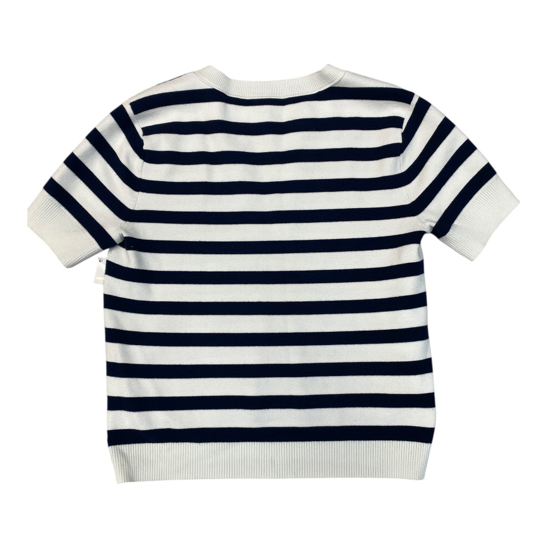 Top Ss By Club Monaco In Blue & White, Size:S