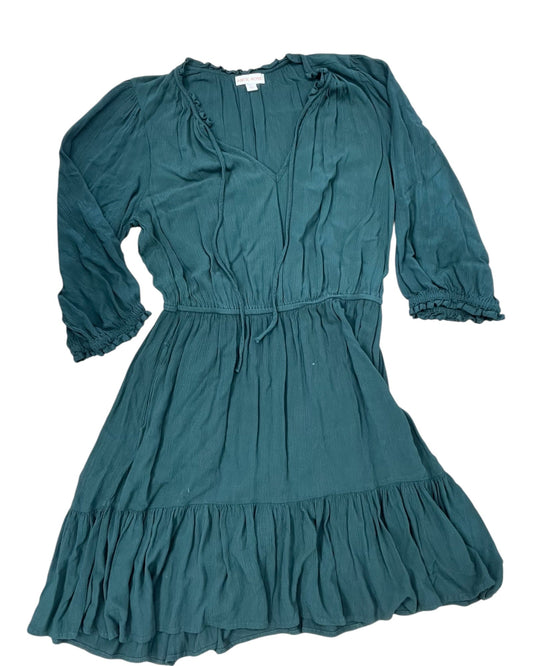 Dress Casual Midi By Knox Rose In Green, Size:M