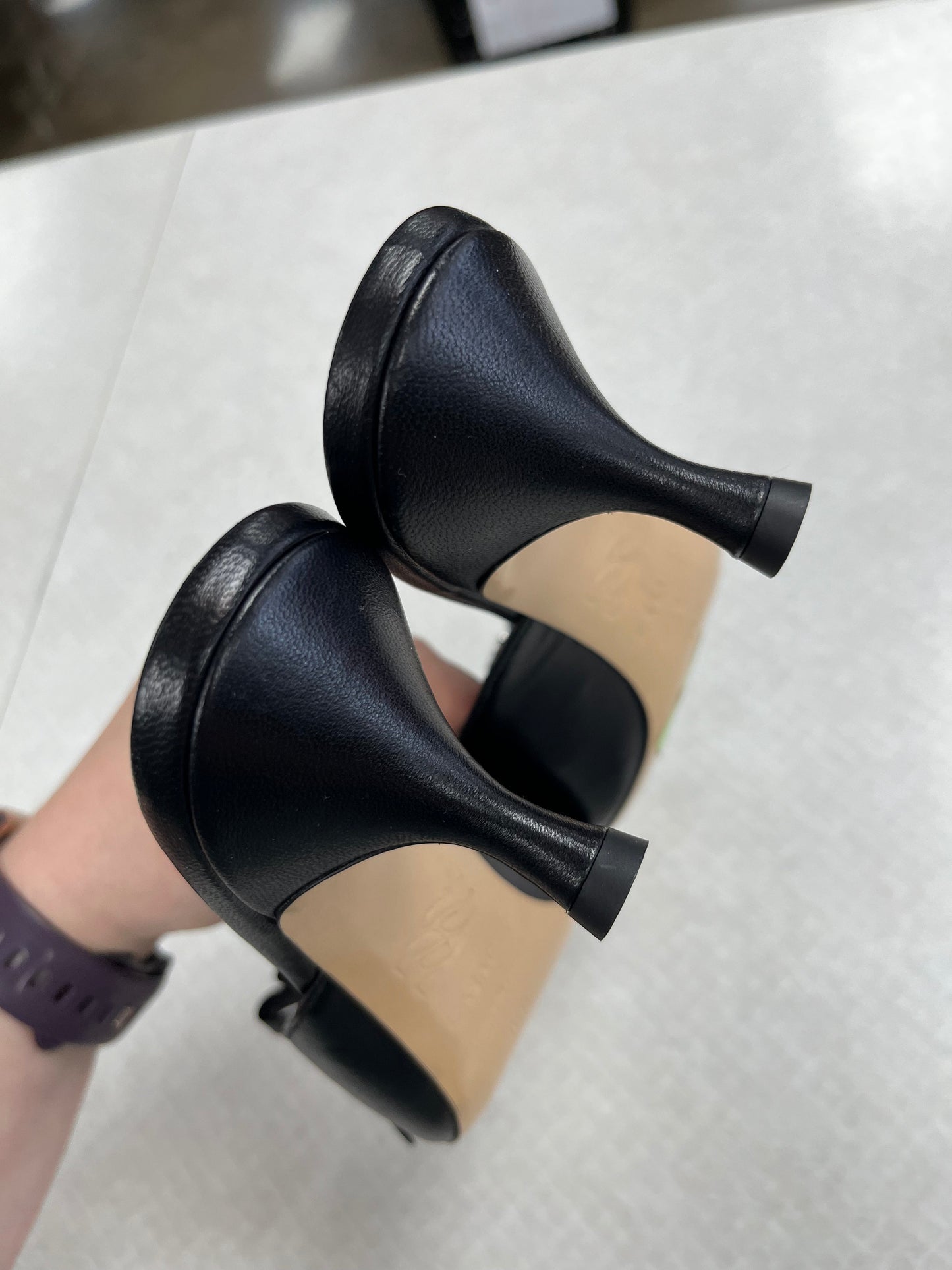 Shoes Heels Kitten By Casadei In Black, Size:6.5