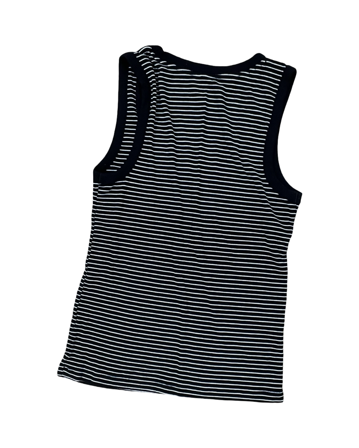 Tank Top By Nine West In Black & White, Size:M