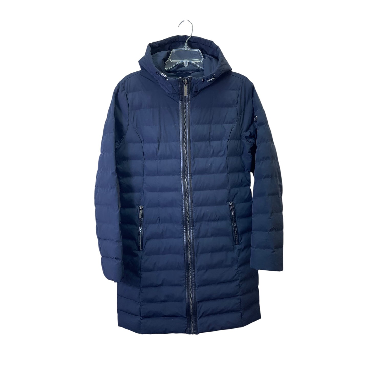 Coat Puffer & Quilted By Michael By Michael Kors In Blue, Size:M