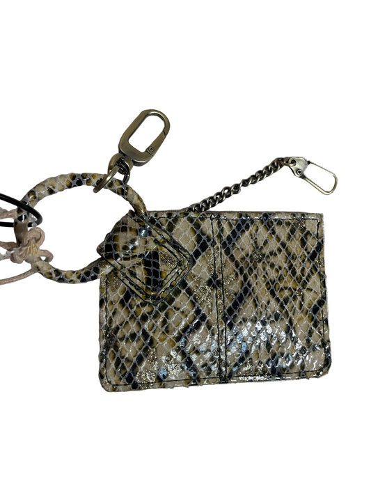Card case By Hobo Intl In Snakeskin Print, Size:Small