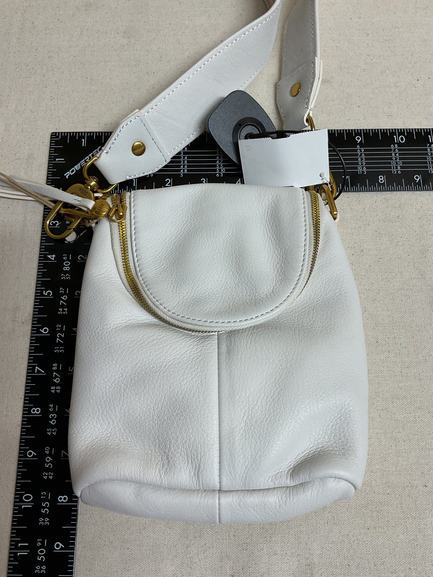 Handbag Leather By Hobo Intl In White, Size:Small