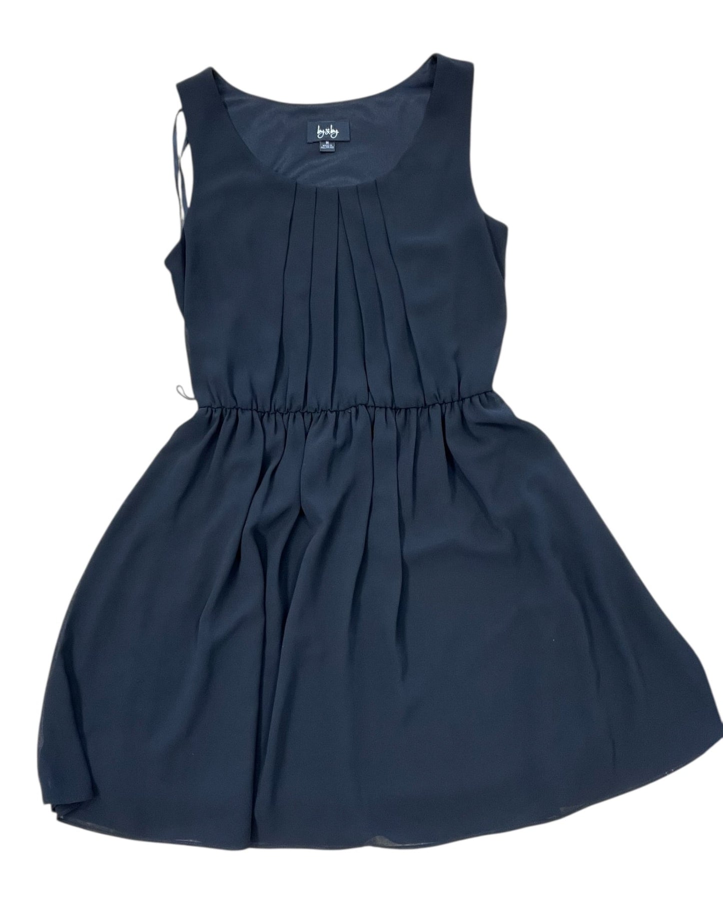 Dress Casual Midi By By & By In Black, Size:M